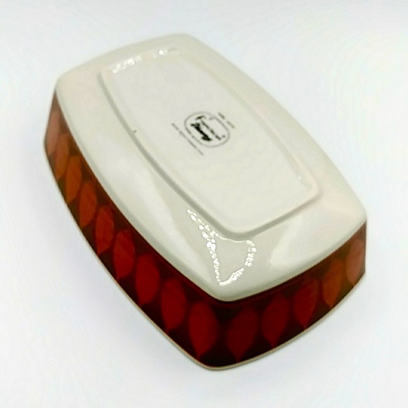 🌹HP! Franciscan Discovery Rectangular Serving Bowl. In Terra Cotta MCM - Picture 4 of 9